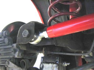 Pontiac Firebird Panhard Bar - UMI Performance - Tubular Single Adjustable - Brilliant Durable Powder Coat Finish - `82-`02